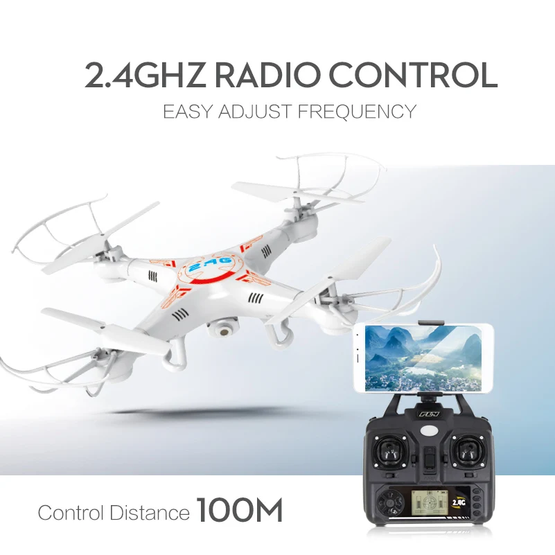 Дрон Funtogether с WiFi камерой в режиме реального времени передача FPV HD камера без