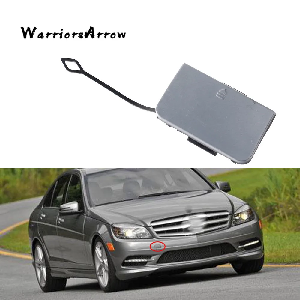 WarriorsArrow передний бампер буксировочный глаз крюк крышка Крышка для Mercedes-Benz W204 C300 C280 C350 2007 2008 2009 2010 2011 2048850124
