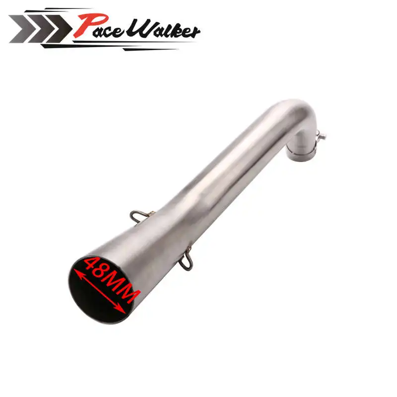 Мотоцикл середине выхлопной трубы нержавеющая сталь мотоцикл MID для Бенелли BN 600