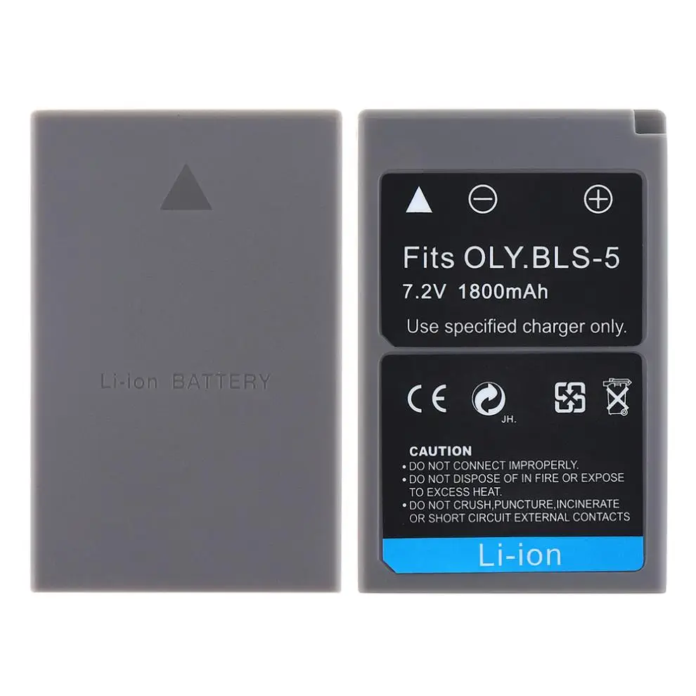 Литий ионная аккумуляторная батарея для цифровой камеры Olympus 7 2 в 1800 мАч|Цифровые