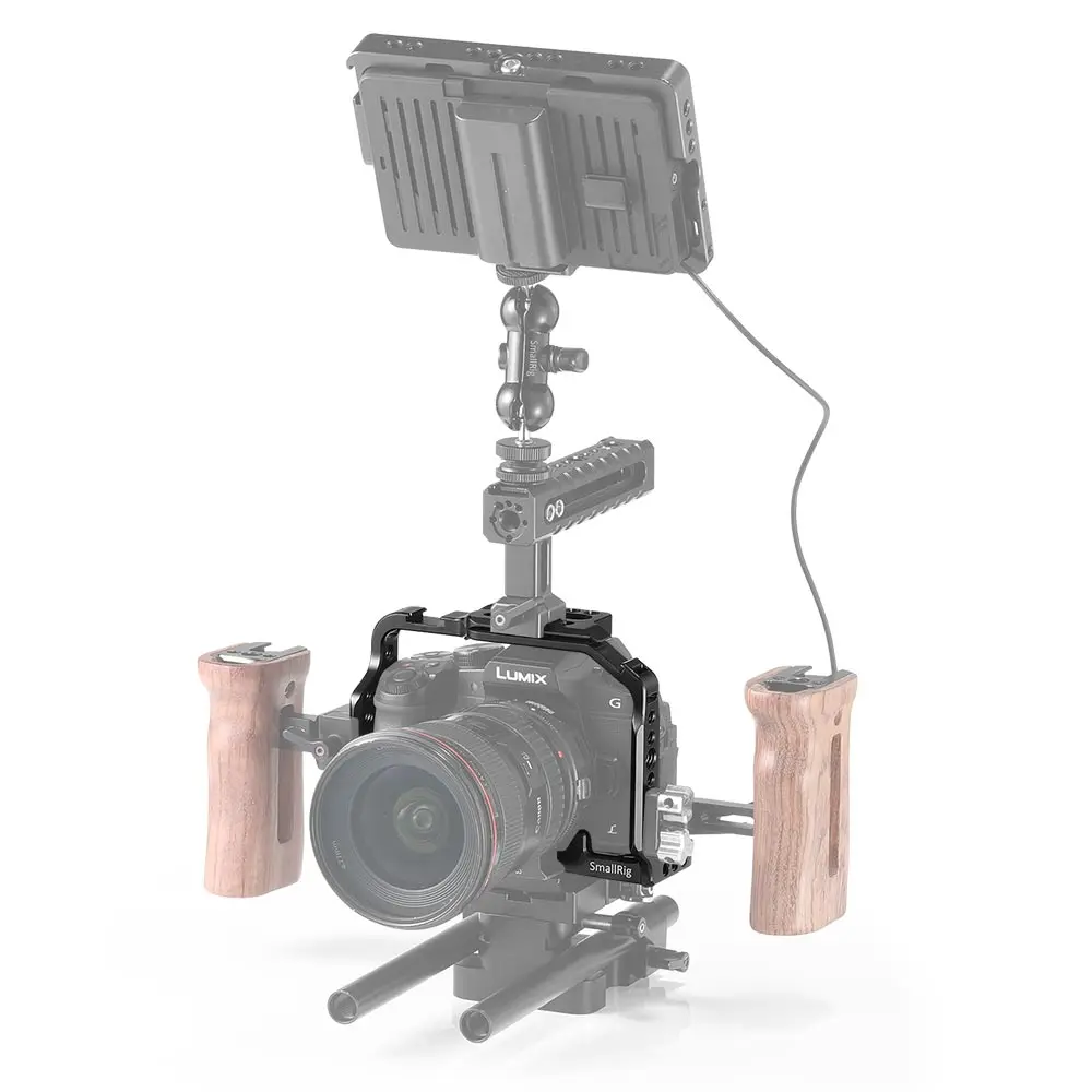Клетка SmallRig g85 g80 для Panasonic Lumix клетка камеры G80 с боковыми направляющими NATO и двумя