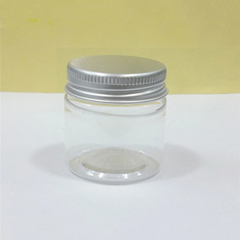 

30g Plastic Jar Empty Refillable Spice Butter Bottle Cream Sample Jar Pill Small Travel Packaging Container Free Shipping