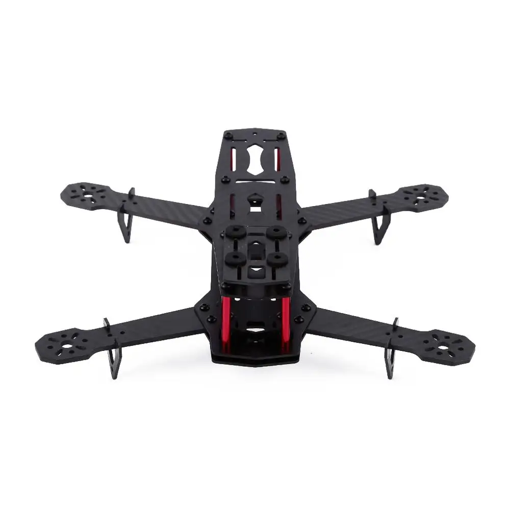 Горячая Распродажа Qav250 углеродное волокно Qav 250 Рамка батареи двигатели Tamiya Hsp Fpv
