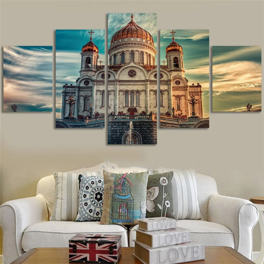 Картина на холсте настенные художественные принты домашний декор в рамке 5