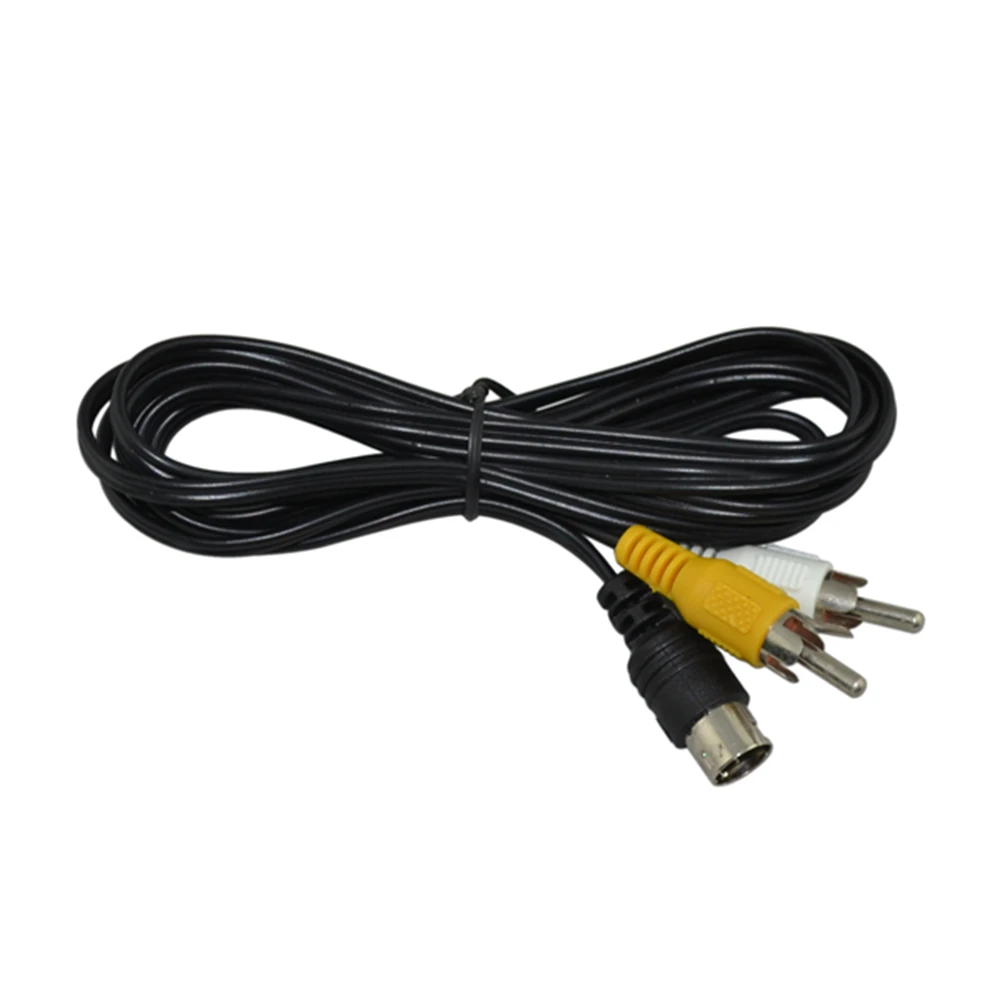 Высококачественный av кабель 3 pin для SEGA Mega Drive 2 RCA шнур Genesis 2|pin cable|pin pinpin |