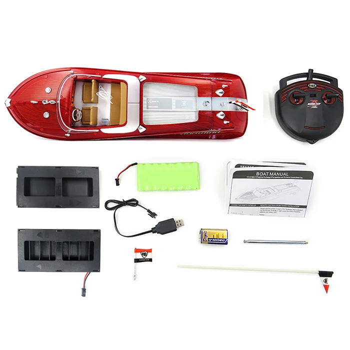 2 4G 4CH RC яхта для парусного спорта модель игрушка 20 км/ч включает в себя большие