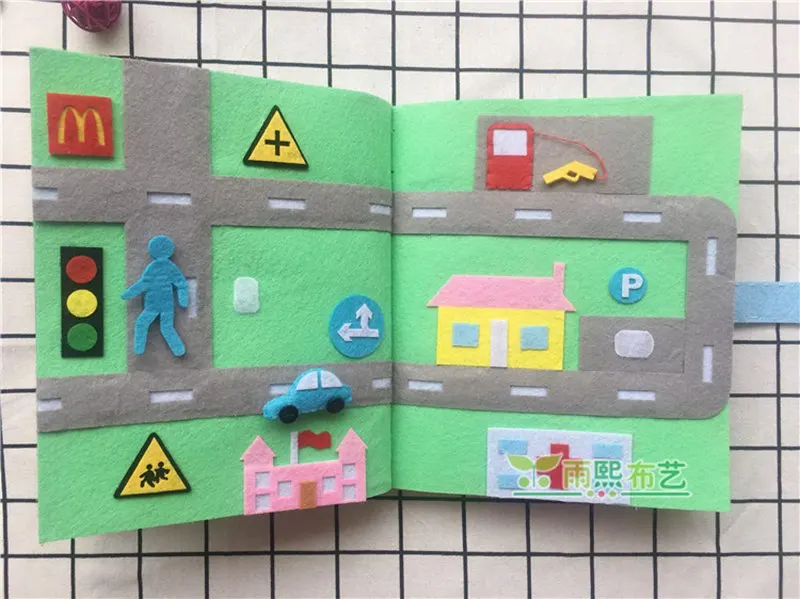 Тихая книга для мамы, сделай сам для ребенка, Игрушки для раннего обучения, 12 страниц, для беременных женщин, ручная работа, шитье, первая книга, подарок, войлок, сделай сам, упаковка