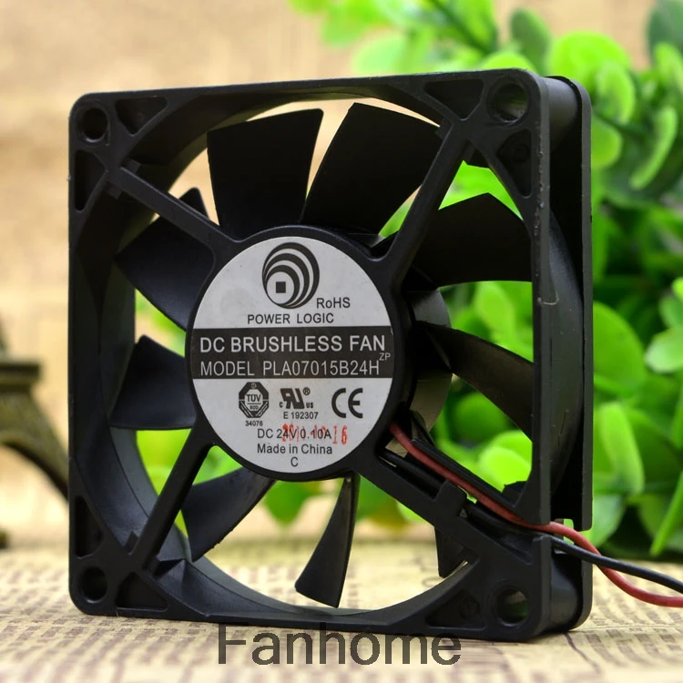 Для оригинального power POWER LOGIC PLA07015B24H 24В 0.10A 7015 7 см охлаждающий вентилятор|Кулеры и
