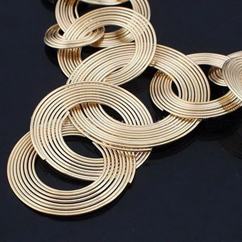 Женское колье-чокер с бусинами массивное ожерелье в стиле панк модные подарки |