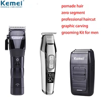 100 240v kemei professional electric hair clipper cordless oil head hair trimmer beard shaver hair cutting machine barber mower