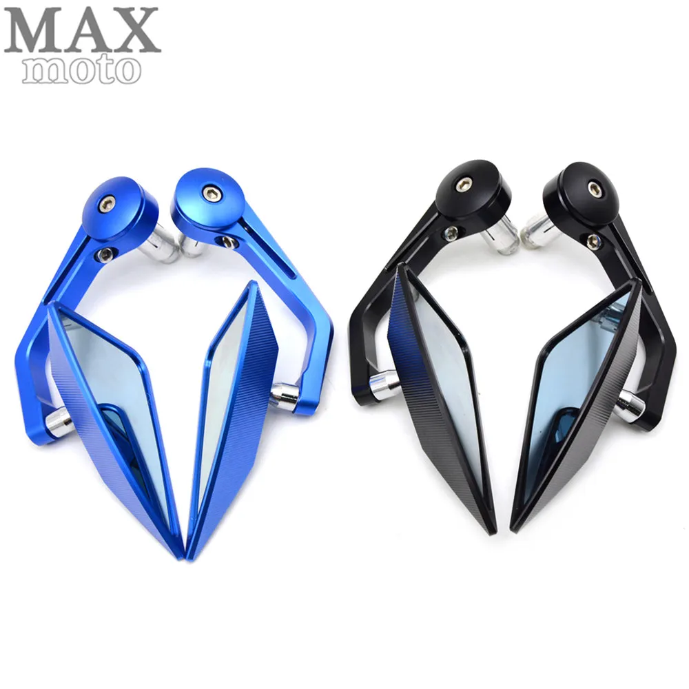 7/8 &quot22 мм мотоцикла с ЧПУ Ручка Бар Конец Зеркала заднего вида боковые зеркала