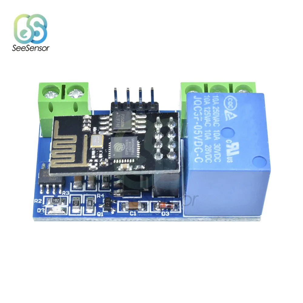 ESP8266 5 В релейный модуль Wi-Fi вещи умный дом дистанционное управление переключатель телефон приложение ESP-01 ESP01 управление Лер Беспроводной Wi-Fi модуль