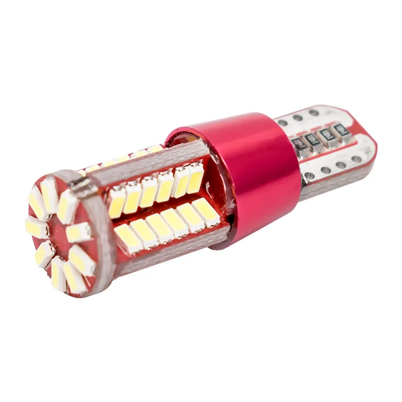 T10 светодиодный 168 192 2825 w5w супер яркий 57 SMD 3014 Светодиодный 57smd CANBUS без ошибок авто