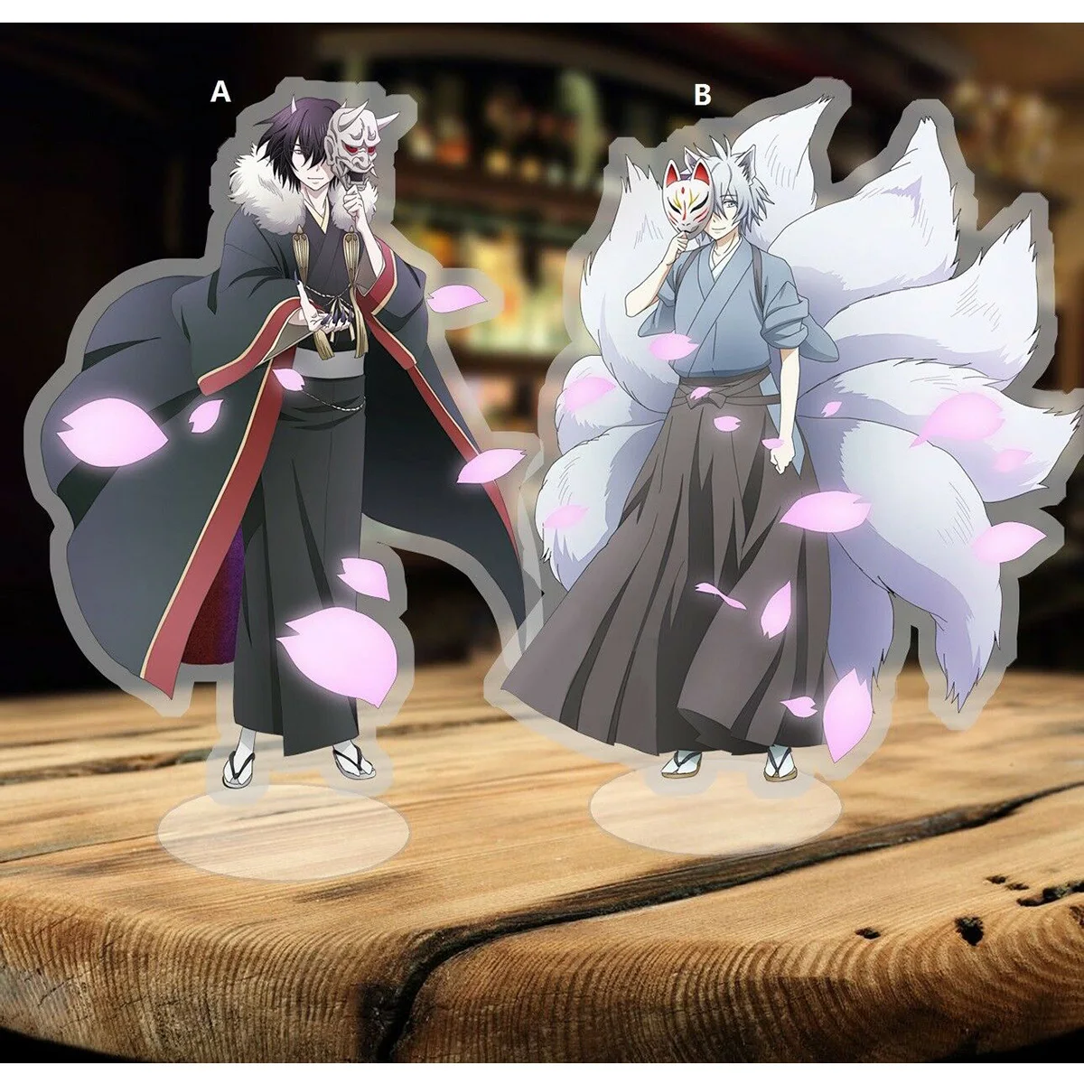 Kakuriyo No Yadomeshi Ginji doodanna Ginji Fox акриловая фигурка стенд дисплей 15 см
