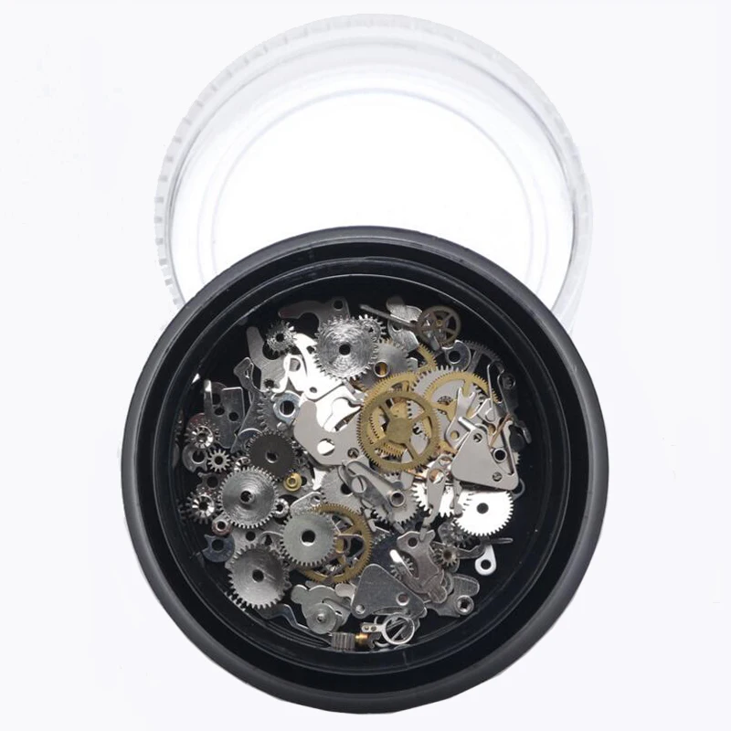 Новинка 2 комплекта модные 3D украшения для ногтей металлические золотые