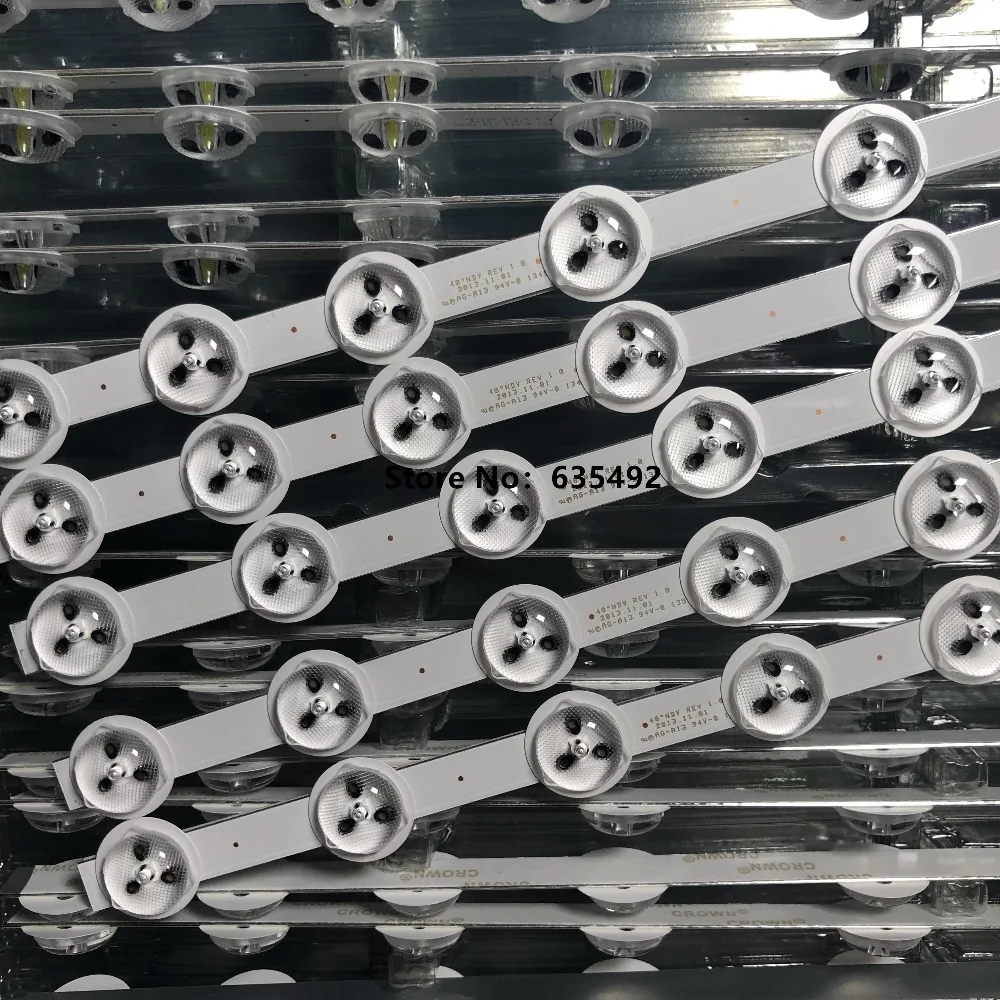 Светодиодный подсветка полосы 4" 39" ндв REV1.0 ABC для гс HIBA 40L3433DG VESTELVES390UNDC-01 VES400UNDS-02 VES400UNDC-01 VES400UNDS-02