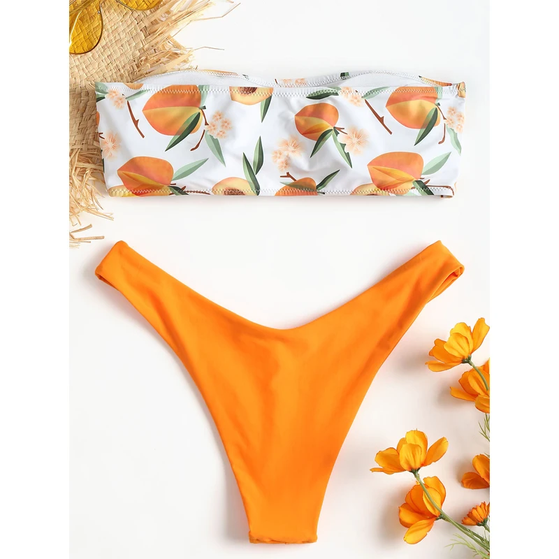 In-X Watermelon swimsuit female Sexy knot bikinis mujer Push up swimwear women bathers Summer beach wear bathing suit new