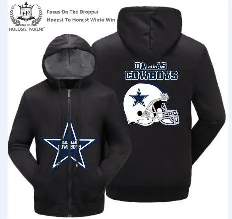 Дропшиппинг США Размеры Dallas Cowboys Для мужчин женщин зимние пальто из плотного
