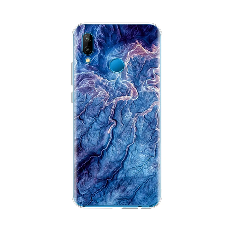 NO.60 Чехол для huawei P20 LITE, чехол для huawei p20 pro, чехол на заднюю панель, силиконовый 360, полностью защитный чехол P 20, прозрачный - Цвет: NO.60