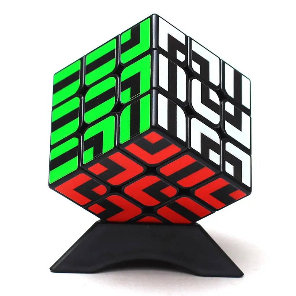 2019 Новое поступление Z-cube лабиринт тип 3x3x3 волшебный куб головоломка