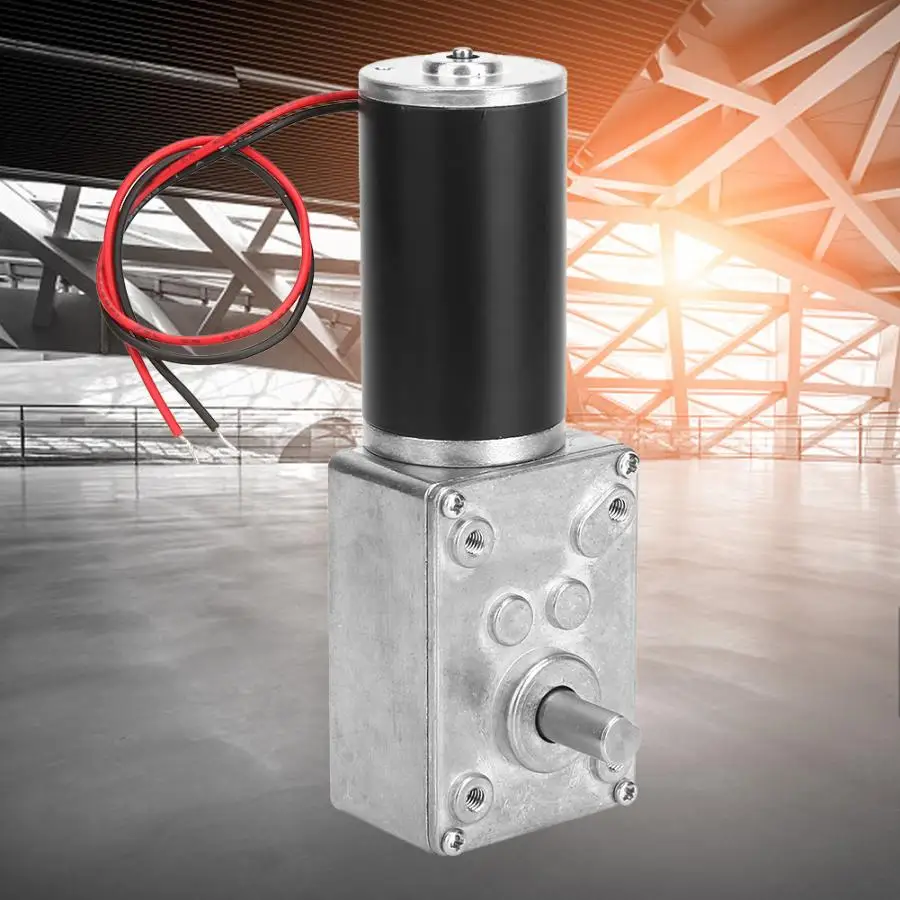 DC 24V Реверсивный червячный мотор редуктор высокая скорость кручения ed Motor 10 550