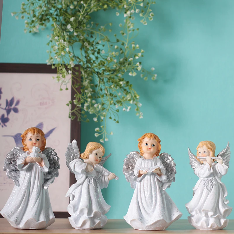 Прекрасный Европейский ангел статуя свадебные подарки Свадебные Изделия из