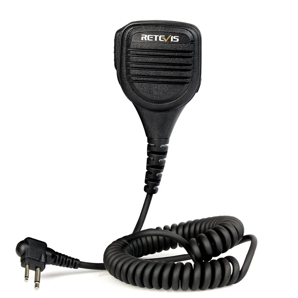 5 шт. Retevis 2 контактный Динамик микрофон для Motorola GP68/GP88/CP88/GP300/GP2000/CT150 рация
