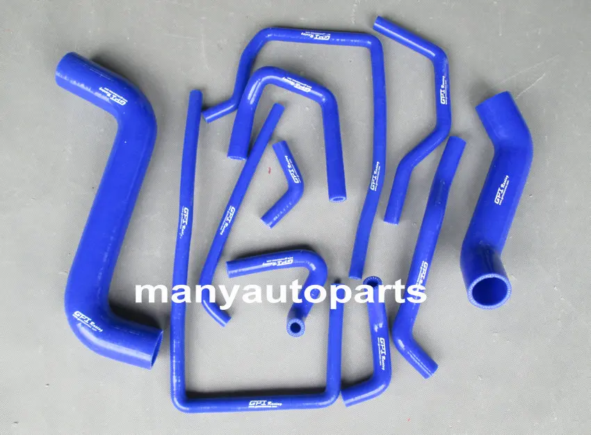 Силиконовый шланг радиатора для Subaru Impreza WRX/STi GDA/GDB EJ207 02 07 зеленый|wrx impreza|wrx stihose