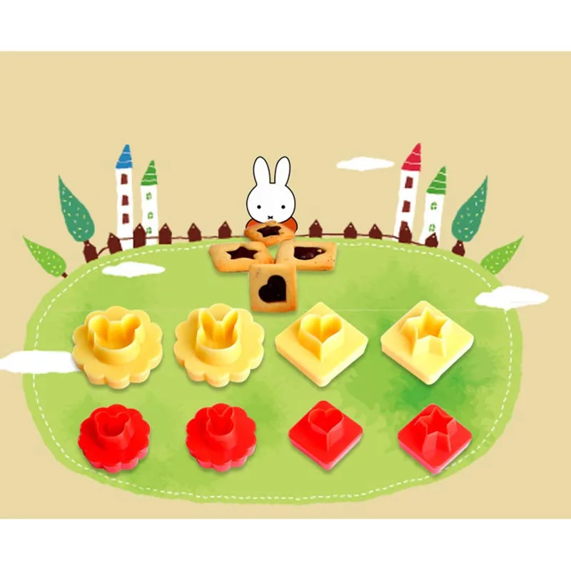 1 Набор сделай сам форма для изготовления печенья двусторонняя смола резак