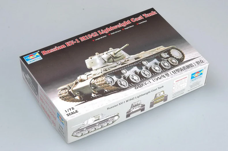Труба 07233 1:72 советский KV 1 1942 танк (светильник Кая литая башня) модель в