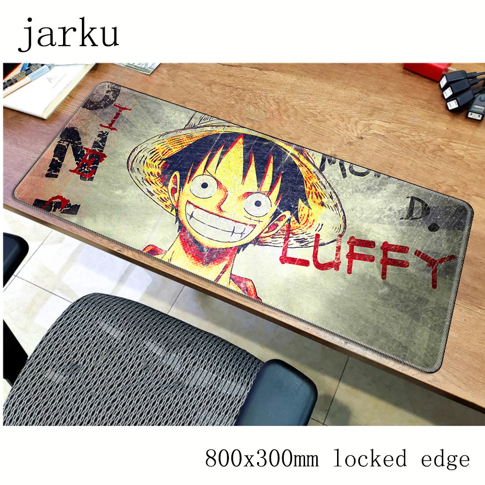 Один игровой коврик для мыши 800x300 мм ноутбука большой с заблокированным краем