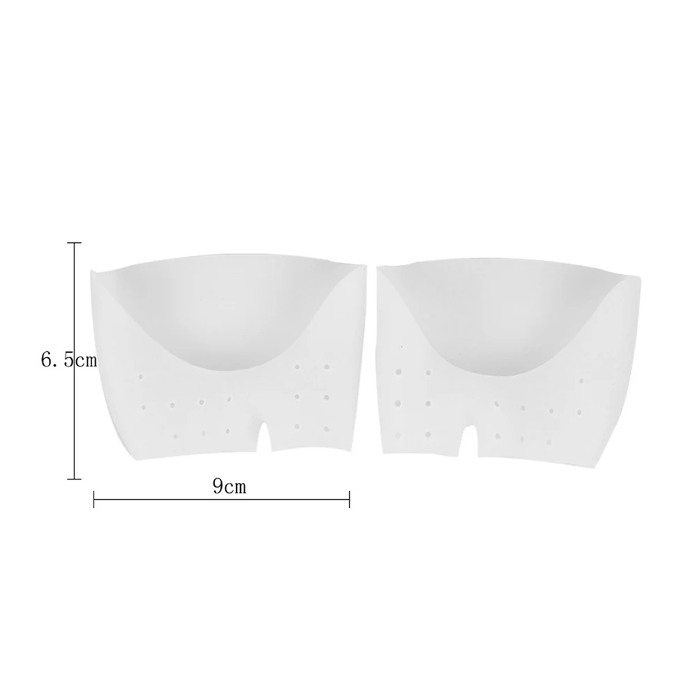 Носок обуви крышка с отверстием силиконовые ноги Защитная носок толстые супер