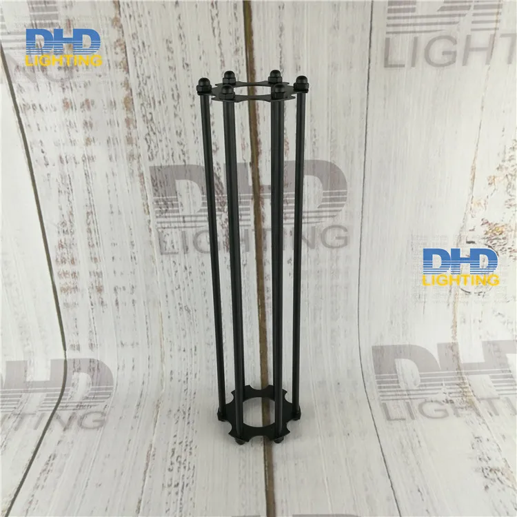 long one 3 стиля черная готовая железная клетка абажур Горячая винтажный DIY светильник ing shade промышленный Ретро светильник shade - Цвет корпуса: long one