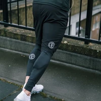 running compression pants tights men sports leggings fitness sportswear long trousers gym training pants skinny leggings hombre
