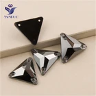 YANRUO 3270, все размеры, подол, треугольник, плоская задняя часть, ПРИШИТАЯ страз, хрустальные стразы для украшения свадебного платья