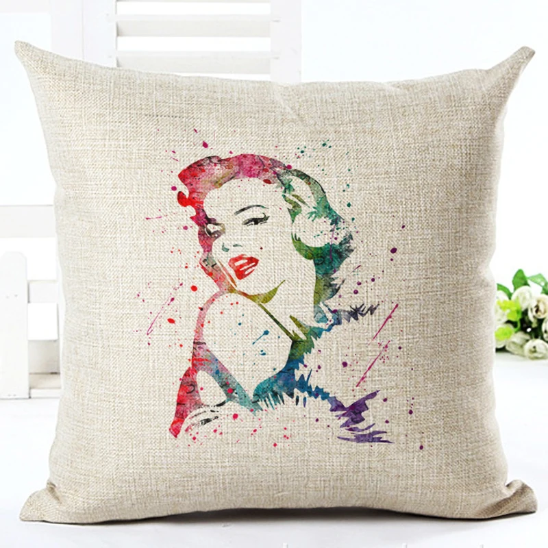 Горячее предложение! Новый домашний чехол для подушки с изображением ярких