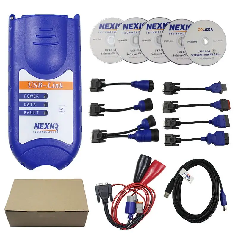 NEXIQed диагностический инструмент для грузовиков с USB NEXIQed 125032 USB сканер для тяжелых грузовиков NEXIQed DHL бесплатно - Цвет: nexiq
