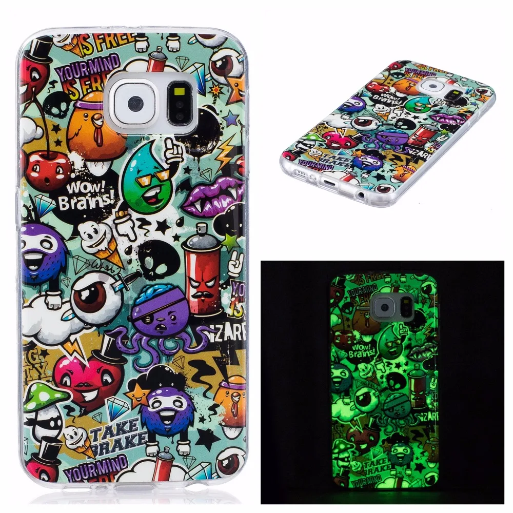 Case For coque Samsung S6 S7 S8 Plus A8 2018 J3 J5 2017 fundas Galaxy Edge Etui Telefoon Hoesjes |