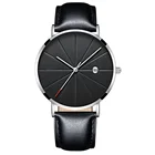2020 лучший бренд Для мужчин часы с кожаным ремешком, кварцевые часы Для мужчин календарь Наручные часы для Для мужчин мужской платье Hodinky Horloges