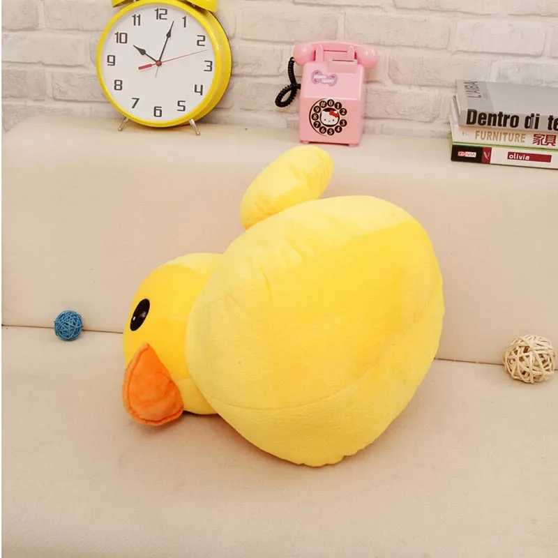 Плюшевая игрушка большая желтая утка 18 см 28 плюшевая милая плюшевые детские