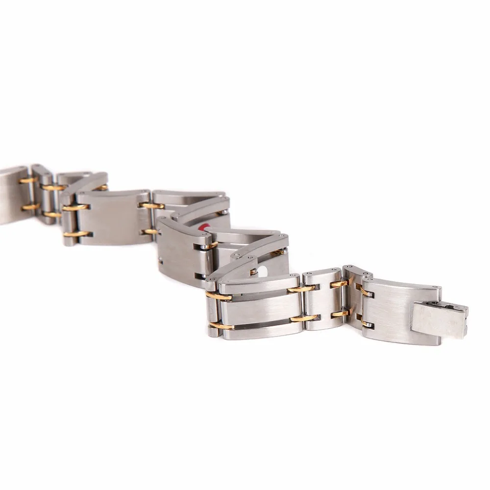 Новый Мода Jewelry Исцеление Магнитная 316L нержавеющая сталь браслет для мужчин или