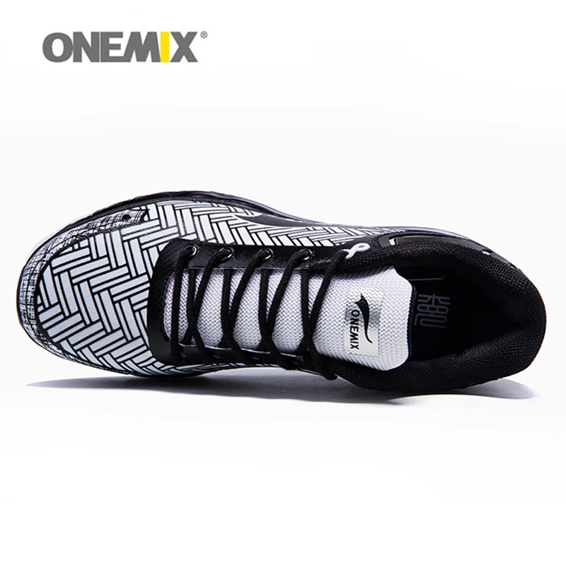 ONEMIX мужские беговые кроссовки DMX Новые легкие мужские спортивные полукеды фитнес-Запуск Кроссовки для пробежки бегун Размер 39-46