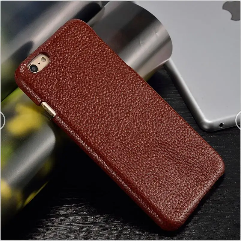 LAGANSIDE ультратонкий деловой кожаный чехол для телефона для iphone x, xr, xs, max, ручная работа, задняя крышка для iphone 6, 7 PLUS, 8 plus, 6s - Цвет: Золотой