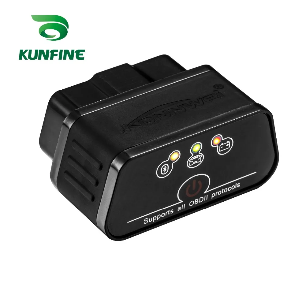 Сканер кодов KW903 Bluetooth 3 0 OBD2 считыватель ошибок при потере OBD 2 ELM 327 ELM327 для