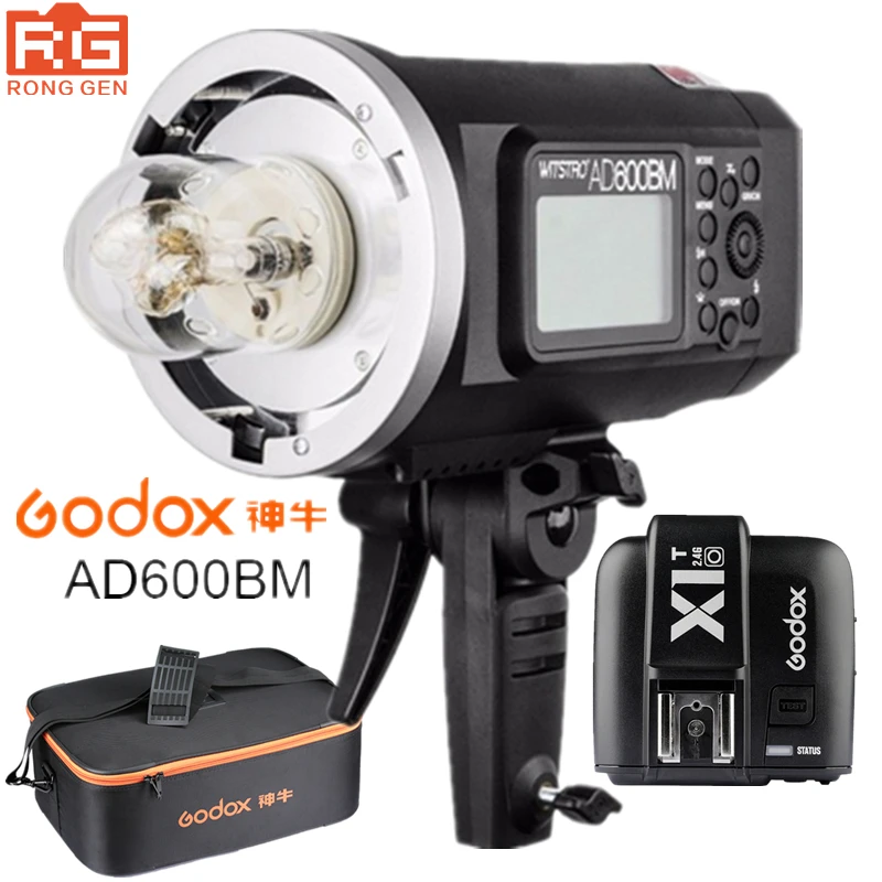 Вспышка Godox AD600BM 600WS GN87 HSS 1/8000s для фотосъемки 2 4 ГГц|godox ad600bm|for olympusoutdoor flash |