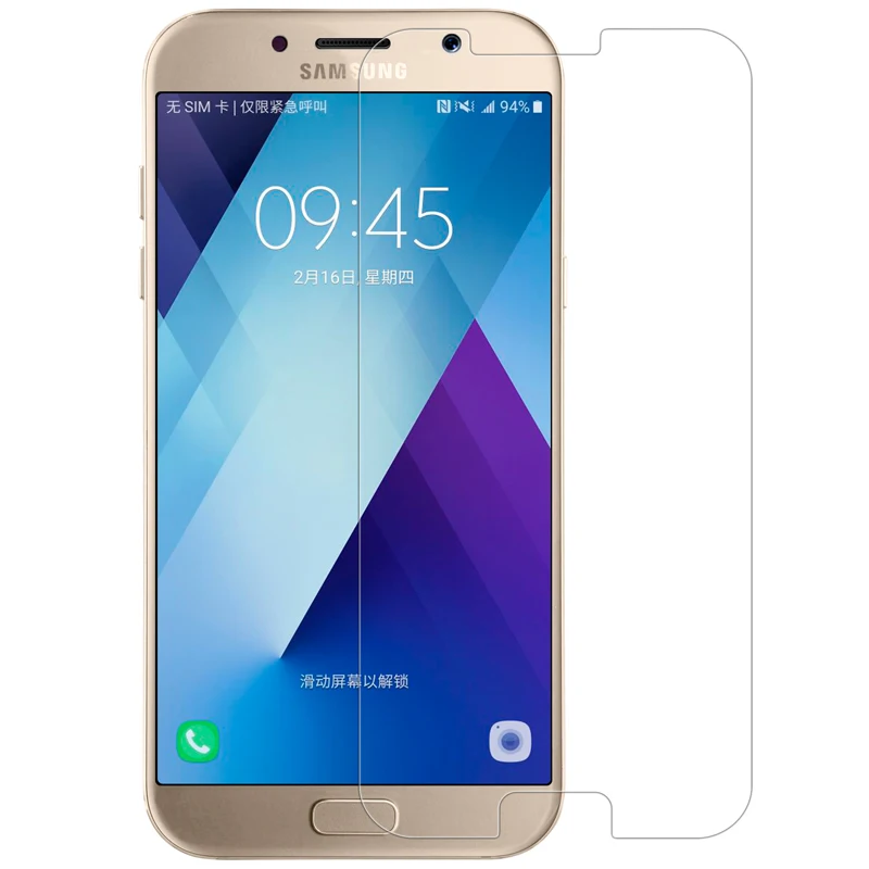 Для samsung Galaxy A7 2017 A5200 закаленное Стекло для A720 SM A720F A7208 Экран протектор Анти взрыв