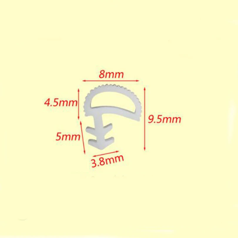 

5M TPV rubber seal strip wooden door window weatherstrip