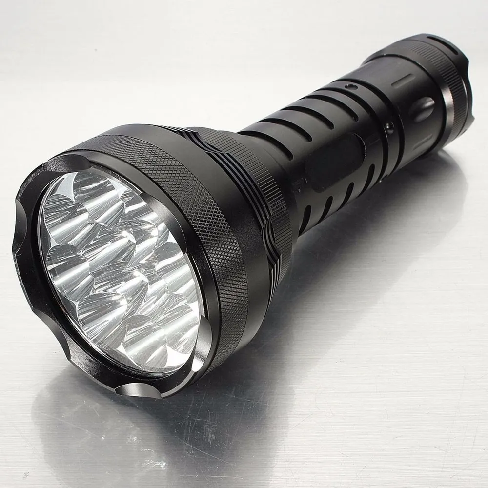 New High Quality 30000LM 12x XML T6 LED Flashlight 5 Mode Torch Light Lamp Waterproof Drop Shipping | Освещение