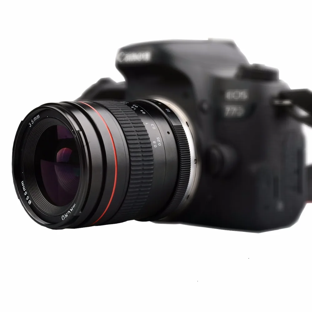 

Lightdow 35mm F2.0 Fixed Focus Large Aperture Manual Full Frame Lens For Cannon 600D 650D 750D 5D 5D2 6D Nikon D850 D730 D7100