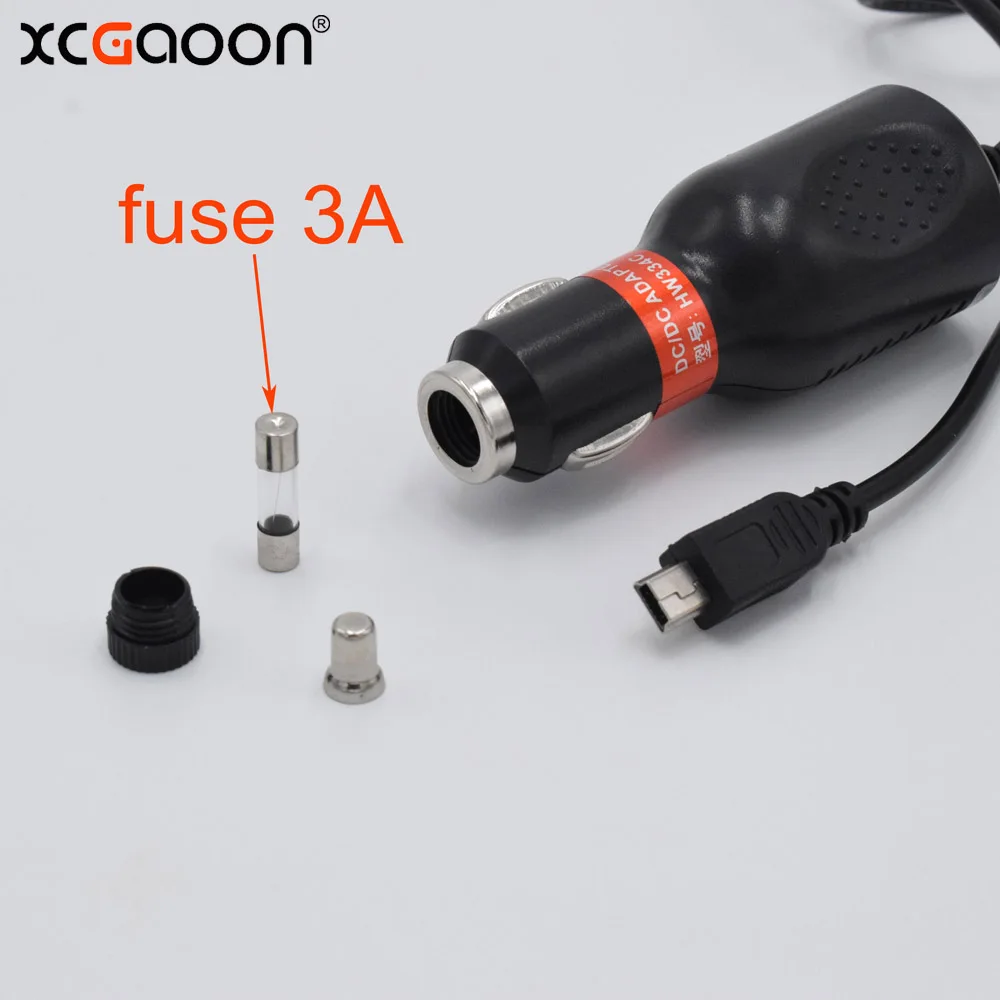XCGaoon 1 2 м (футов) 10 шт мини USB 5 в а автомобильное зарядное устройство для GPS